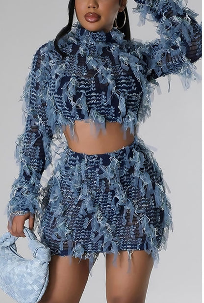 Ocean Breeze Mini Skirt