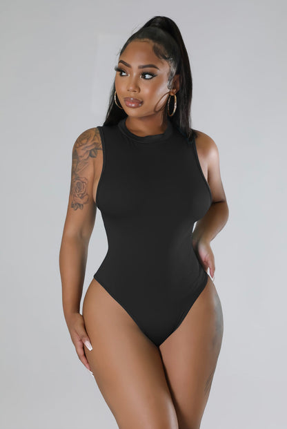 Sleek Comfort Sleeveless Bodysuit